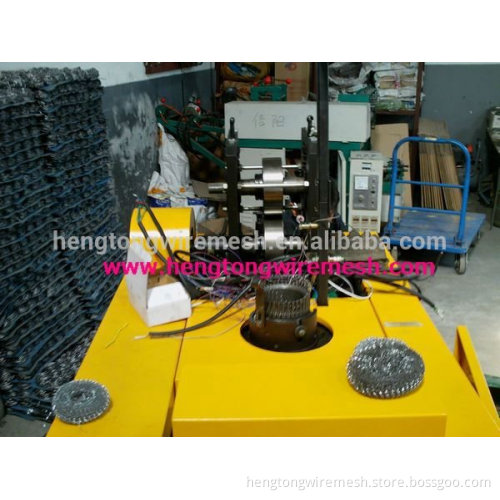 Hot sale kitchen mesh scrubber machine 48kgs/8hours